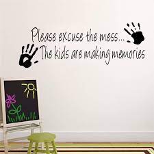 Funny Palms Es Wall Sticker For