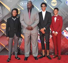 shaquille o neal s family photos with