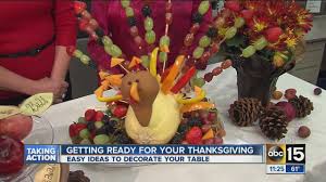 decorate your thanksgiving table