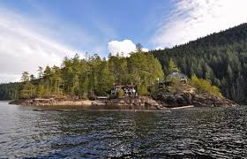 Stunning Small Island With 2 Cabins Powell Lake Bc