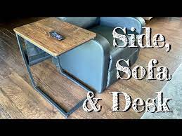 This Side Table Works As A Sofa Table