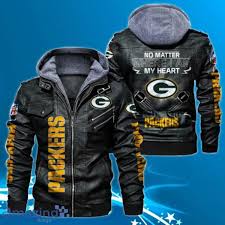 green bay packers nfl leather jacket