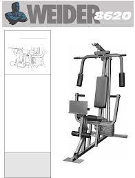 weider 8620 system wesy8529 users