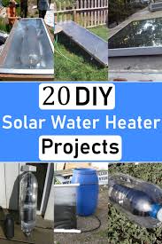 diy solar water heater projects