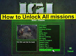 project igi 1 all missions unlock
