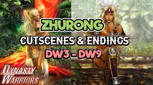 Zhurong ALL Cutscenes & Endings - Dynasty Warriors - 4K 60 FPS - YouTube