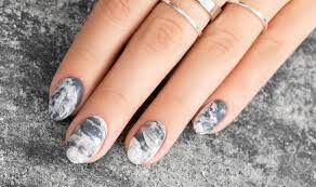 marble nails step by step how to do