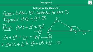 exterior angle equals sum of two