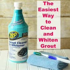 whiten grout without scrubbing