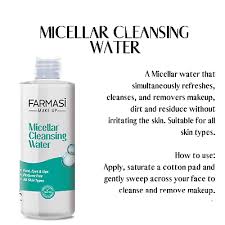 micellar cleansing water makeup remover