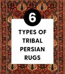 7 types of tribal persian rugs