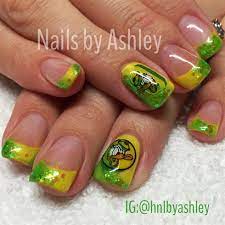 university of oregon duck nails by