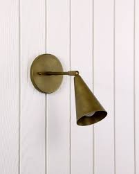 Task Wall Sconce Brass Adjustable