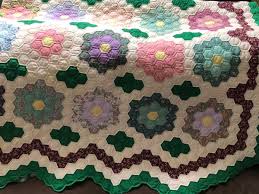 grandmother s flower garden quilt