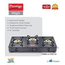 prestige 3 burner gas stove magic