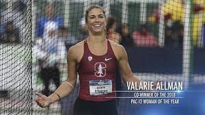 Оллмэн валери / valarie allman. Stanford S Valarie Allman Named Co Winner Of 2018 Pac 12 Woman Of The Year Award Youtube