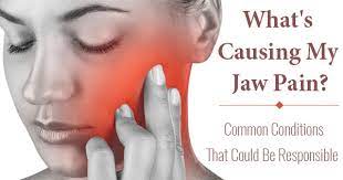 what s causing my jaw pain common