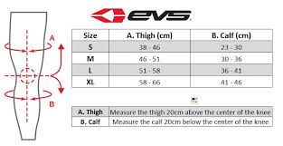 Evs Knee Brace Size Chart Best Picture Of Chart Anyimage Org