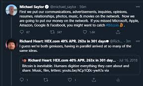 Bitcoin forum > alternate cryptocurrencies > announcements (altcoins) > tokens (altcoins) > ann bitcoin hex by richard heart unofficial. R Heart Is Forking Eth Hex Com 40 Apr 448x 456d On Twitter It S Hard To Tell Whether Someone Is Copying Your Stuff But Forgetting To Quote You Or Discovering It On Their Own