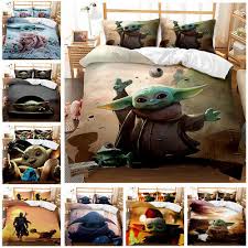 Star Wars Yoda Baby Bedding Set 3pcs