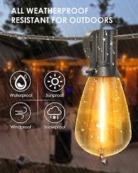 Outdoor String Lights 200ft Commercial