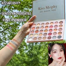kissmophy eyeshadow palette 35 color
