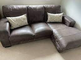 dfs leather sofa genuine leather good