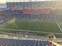 Gillette Stadium Section 308 New England Patriots