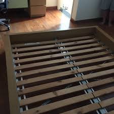 Ikea Malm Low Bed Frame Queen Size