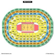 bell centre seating chart seating