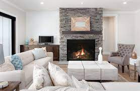 Large Traditional Fireplace American
