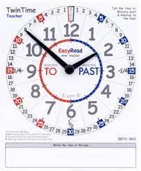 easy read time teacher clock