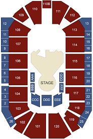 1stbank Center Broomfield Co Seating Chart Stage
