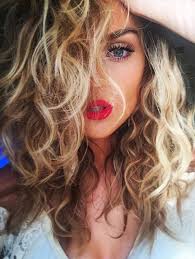 perrie edwards curly hair makeover