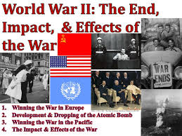 Truman, churchill, & stalin meet for two weeks to discuss postwar europe. World War Ii The End Impact Effects Of The War Ppt Download