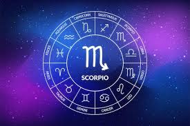 scorpio zodiac sign abstract night sky