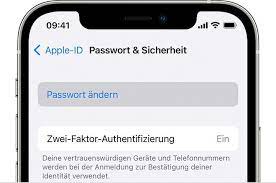 Apple id password vergessen