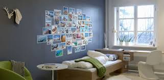 Photo Wall With Magnetic Photo Frames