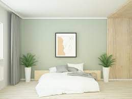 wooden panel and white bedding pillows