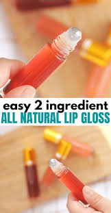 how to make lip gloss without wax