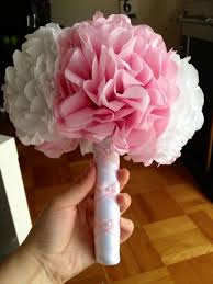 DIY Paper Flower Centerpiece Round     Weddingbee Is it missing anything  Does it look cheap  Should I scatter flower petals  aroud the bottom 