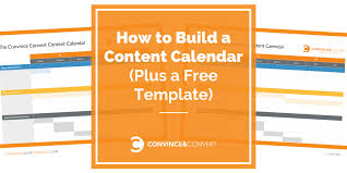 content calendar plus a free template