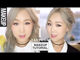 taeyeon i makeup tutorial day to night