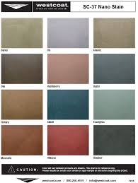 Color Charts Westcoat Specialty Coating Systems