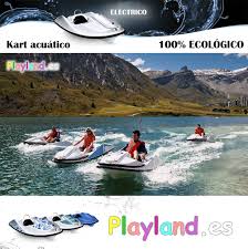 kart acuático ecológico playland es