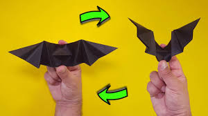 paper toy fly like a bat incredible