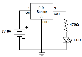 how to build a motion detector circuit