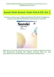 We did not find results for: Pdf Download Read Suzuki Violin School Violin Part Amp Amp Amp Cd Vol 3 Download E B O O K