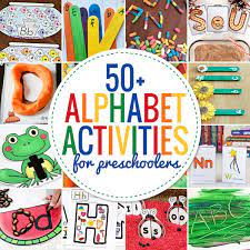 pre alphabet letter activities