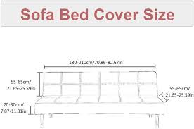 Futon Slipcover Armless Sofa Folding Sofa